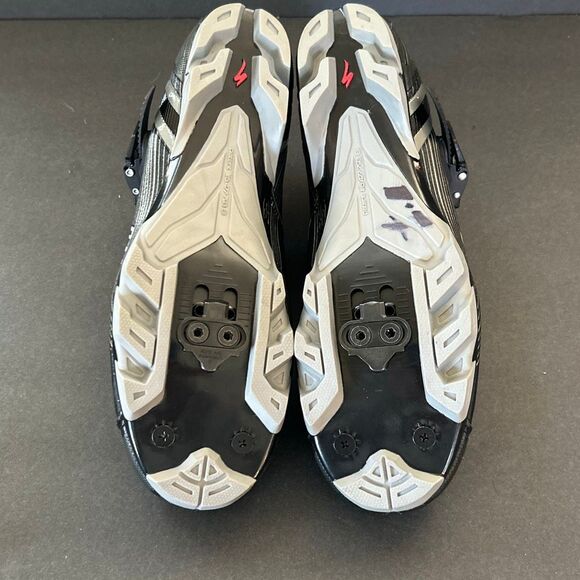 Specialized Comp MTB Mens Cycling Shoes Sz Black Red SPD Cleats Body Geometry main image 6